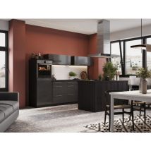 Cucina Cucinino Cucina ad Isola Rovere Grigio Amanda 280 cm Respecta Premium