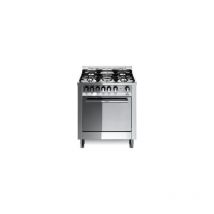Lofra - M76GV-C Cucina a Gas con Forno a Gas Ventilato 5 Fuochi Classe energetica a 70x60 cm Acciaio Inox Lucidato