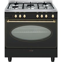 Cucina mista 98l 5 fuochi blacksortkeystring - GU850CER - glem