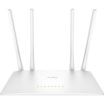 Cudy WR1200 WLAN-Router Schnelles Ethernet Dual-Band (2,4 GHz/5 GHz) Weiß