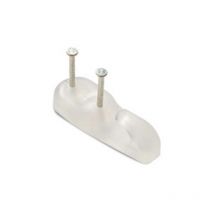 Soporte 2 clavos B50640H (6U - Brinox
