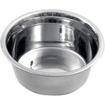 Cuenco para perros de acero inoxidable de aprox. 1800 ml.