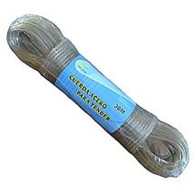 Happy - cuerda acero tendedero 30mt. maroma , Cuerda de tendedero de acero trenzadoMadeja de 30 metrosForrado.