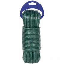 Cuerda cableada pe plastif 4C 5MM vd - 15 m
