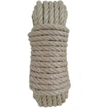 Cuerda cableada sisal 4C 8MM - 5 m
