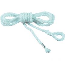 Cuerda de andamio L.3.0 con pp D.9mm blanco marrón