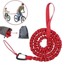 Cuerda de remolque para bicicleta Cuerda de remolque para niños para correa de remolque de bicicleta Cuerda de remolque elástica para bicicleta,
