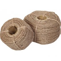 Cuerda de yute r 4mmx20m verde