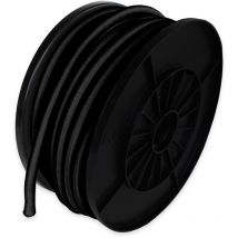 Cuerda elástica Negra 25 metros - Calidad Profesional TECPLAST 9SW - Cable elástico - Diámetro 9 mm