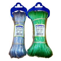 Cuerda plastico forrado 4 mm x 10 metros blanco bf10 - Sifer