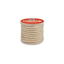 Cuerda sisal cableada 4 cabos ø 8 mm 25 mt - 437412002200
