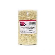 Cuerda Torcida 04Mm Sisal Natural 3 Cabos Vivah 700 Gr