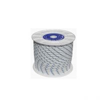 Cuerda trenz. 20MM nyl bl/az tipo driza HYC 100 mt