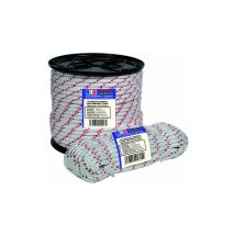 Cuerda trenzada 12 mm blanca 100 m – Ideal para atar y transportar objetos pesados