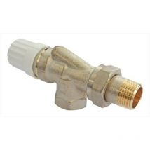 Danfoss - Cuerpo termostático de ángulo invertido en latón, conexión hembra 15/21 somatherm for you