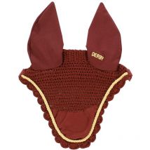 Cuffietta antimosche in cotone con rinforzi e cordone colorato: full, Blu navy/Multicolor/Blu royal