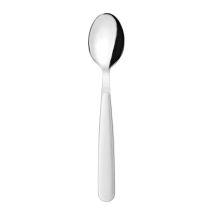 Cuillère à café en acier inoxydable blanc