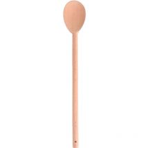 Cuillère longue pour la maison, cuillère à assaisonnement simple, cuillère à dessert en bois (kaki)