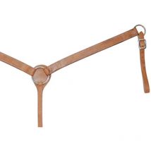 Full, Noir: Cuirasse western en cuir huilé