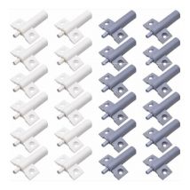 Cuisine Amortisseur Porte,24Pcs Amortisseur de Porte de Meuble Tampons de Porte Cuisine Amortisseur Plastique Porte Haute