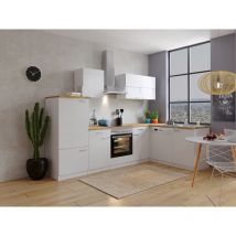 Cuisine Cuisine d'angle blanche Malia 280x172 cm Respekta
