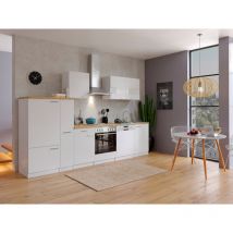Cuisine Cuisine équipée Bloc vide Blanc Malia 310 cm Respekta
