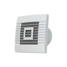 Airroxy - Aerateur Salle De Bain Extracteur D'air 100mm tirette et obturateur de gravité