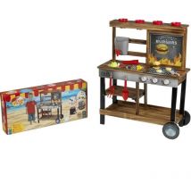 Cuisine d'été en bois Beach Picnic avec 23 accessoires Klein 2368