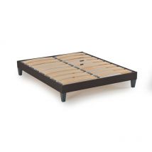 Maison Aubertin - Sommier en Kit Tissu Gris - 140 x 190 cm