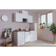 Cuisine Mini-cuisine Single Kitchen block Blanc Luis 180 cm Respekta