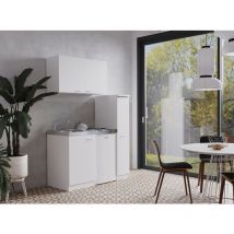 Cuisine Mini-cuisine Single Kitchenette Blanc Levin 130 cm Respekta