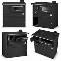 Cuisinière à bois avec plaque supérieure en métal Zvezda sp - 6 kw