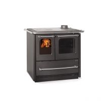 Cuisinière à bois La Nordica Sovrana Easy Evo 2.0 7.5 kW Noir - Sans couverle