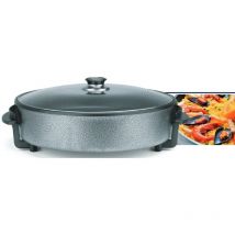 Orbegozo - Cuisinière électrique pz 4270, 42 cm, 1500W, capacité 10 Litres, Couvercle en verre de avec poignée et soupape de sécurité de
