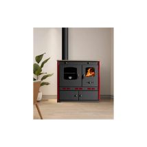 Prometey - Cuisinière À Bois Perfect Lux- Eco 7.38 Kw Gauche - Ecodesign 2022