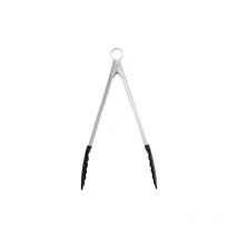 30.5cm Nylon Locking Tongs Black - Cuisipro