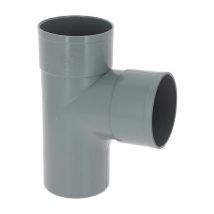 Culotte 87°30 pvc Adequa vacuation Mâle Femelle Ø100