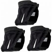 Culotte Chiennes Chaleurs Culotte Menstruelle pour Chien Lot de 3 avec 9 Serviettes Hygiéniques Pantalon de Périodes Physiologiques Protection