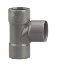 Wavin - Culotte Femelle / Femelle simple pvc - 87°30 - Diamètre 50 mm