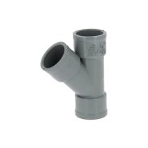 Culotte pvc femelle-femelle 45° Ø100