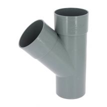 Culotte 45° pvc Adequa vacuation Mâle Femelle Ø100