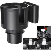 Cup Holder Expander For Carcar Cup Holder Expander With Phone Holder Cup Phone Holder For Car , Large Cup Holder Adapter For Car 32/40 Oz Bottles, Big