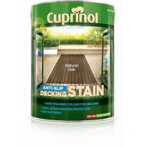 Cuprinol Anti Slip Decking Stain - Natural Oak - 5 Litre