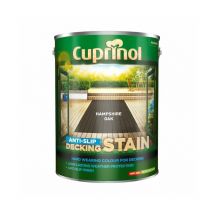 Anti Slip Decking Stain - Hampshire Oak - 5 Litre - Cuprinol