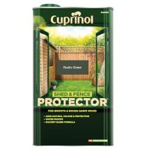 Cuprinol - 5095351 Shed & Fence Protector Rustic Green 5 litre CUPSFRG5L