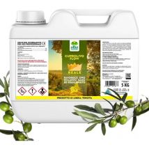 Albagarden - Cuprolivo Flow Rame + Zolfo Fungicida Bio Contro Oidio Mal Bianco Peronospora Ticchiolatura per Olivo Vite Agrumi x 5 Kg