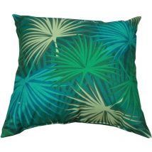 OSE - Cojín decorativo Exotic 40x40x10 cm – Estilo tropical – Suave y resistente Naranja Curcuma