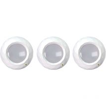 Curia 3 spot led 0,2W / 15LM à piles avec interrupteur tactile