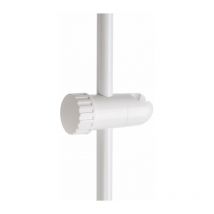 Cazabox - Curseur de barre de douche à molette - Diamètre barre 19 mm