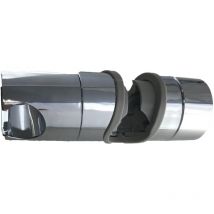 Bagnoclic - Curseur universel pour barre de douche avec cône ø 18 ou 25 mm
